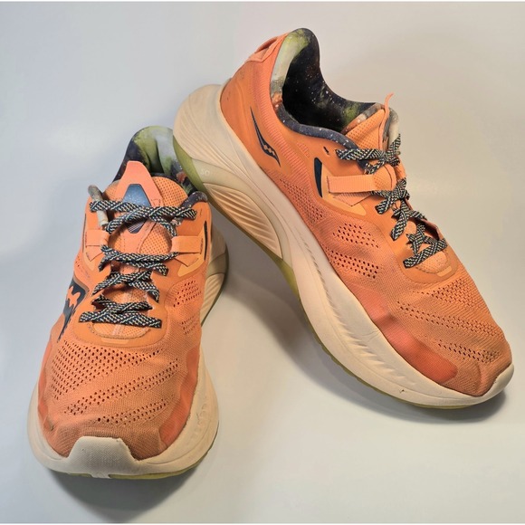 Saucony Women's 9.5 Guide 15 Camp Fire  Orange Running Shoes Sneakers S10684-45 - Picture 6 of 9